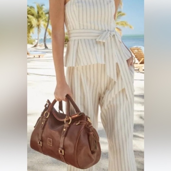 DOONEY BOURKE FLORENTINE MEDIUM SATCHEL - Picture 9 of 9